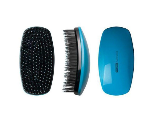 Щетка массажная Detangling Brush голубая